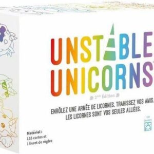 TeeTurtle Unstable Unicorns (wersja francuska)