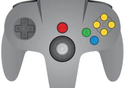 Teknogame Wired N64 Controller Grey