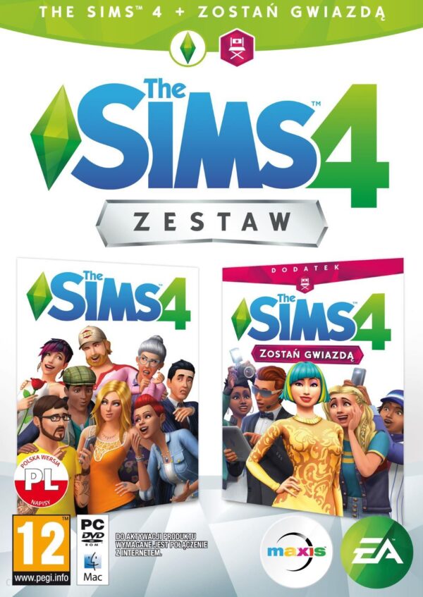 The Sims 4 + Zostań Gwiazdą (Digital)