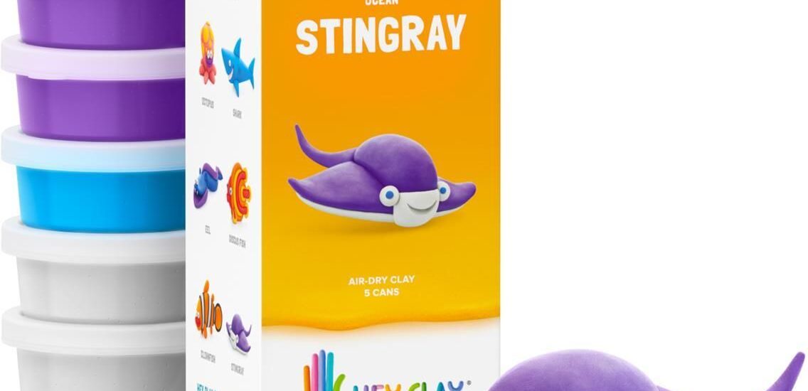 Tm Toys Hey Clay Masa Plastyczna Płaszczka