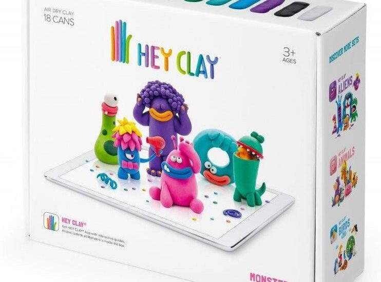 Tm Toys Masa Plastyczna Hey Clay Potwory