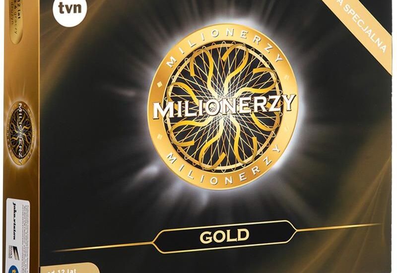 Gra planszowa TM Toys Milionerzy Edycja Gold 308299
