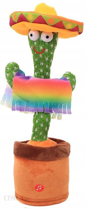 Toys Śpiewający Tańczący Wesoły Kaktus Mówi Powtarza