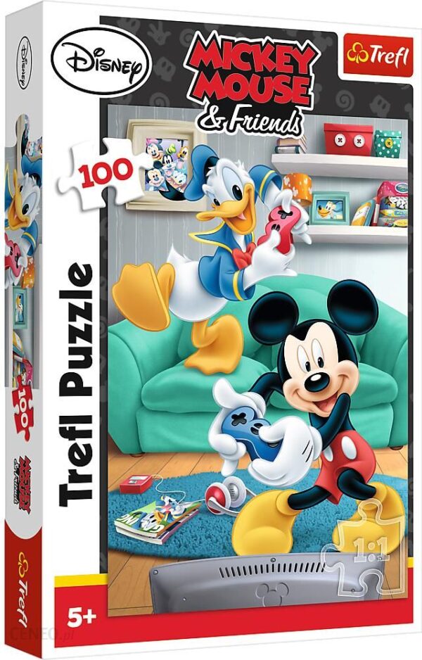 Trefl Puzzle 100el. Miki I Donald 16291