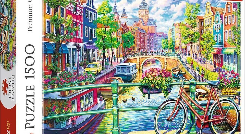 Trefl Puzzle 1500el. Kanał Amsterdaski 26149