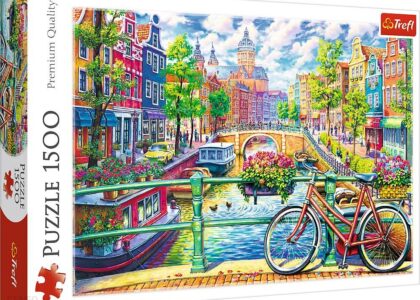 Trefl Puzzle 1500el. Kanał Amsterdaski 26149