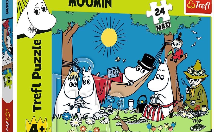 Trefl Puzzle 24el. Radosny Dzień Muminków 14324