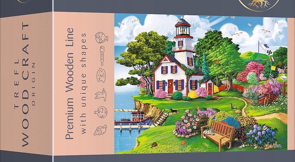 Trefl Puzzle drewniane 501el. Letnia przystań 20161