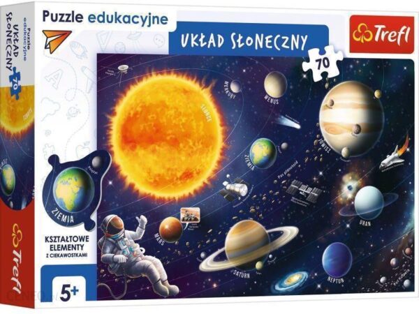 Trefl Puzzle Edukacyjne 70el. Układ Słoneczny 15559