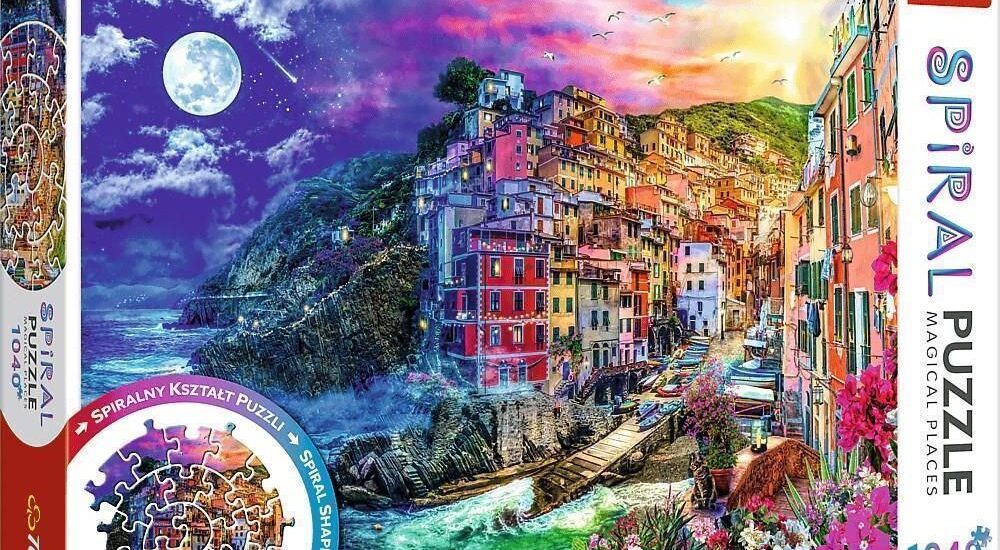 Trefl Puzzle Spiralne 1040el. Magiczna Zatoka 40016