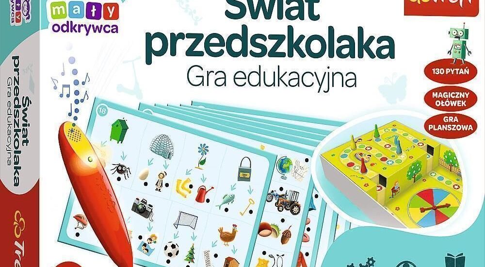 Trefl Świat przedszkolaka Magiczny ołówek 02112