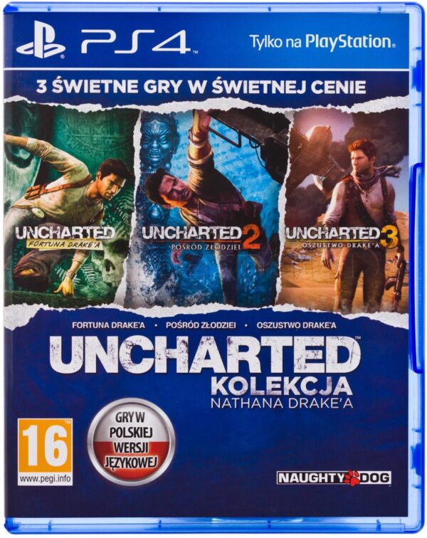 Uncharted: Kolekcja Nathana Drakea (Gra PS4)