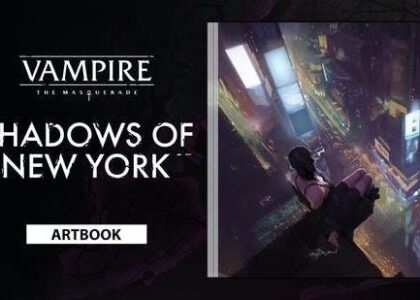 Vampire The Masquerade Shadows of New York Artbook (Digital)