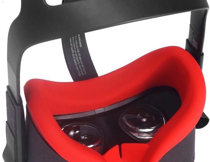 Vortex Virtual Reality Silikonowa nakładka chroniąca do Oculus Quest Czerwony