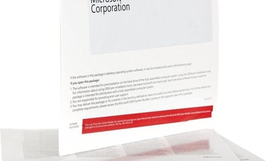 Windows Server 2019 Standard 16 Core OEM DVD ENG