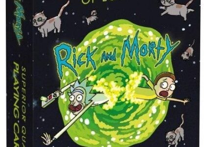 Winning Moves karty Waddingtons Rick & Morty