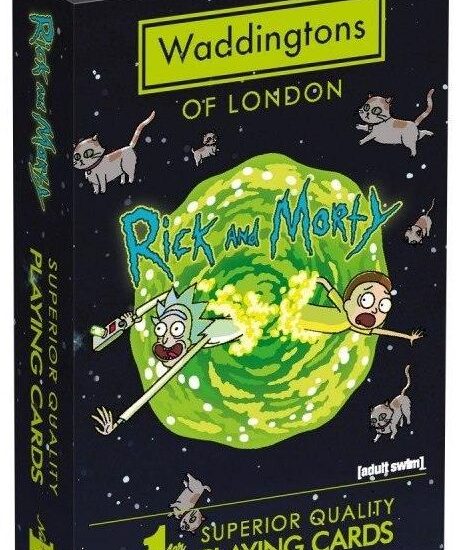 Winning Moves karty Waddingtons Rick & Morty