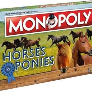 Gra planszowa Winning Moves Monopoly Horses & Ponies (wersja angielska)