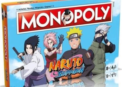 Gra planszowa Winning Moves Monopoly Naruto Shippuden (wersja francuska)
