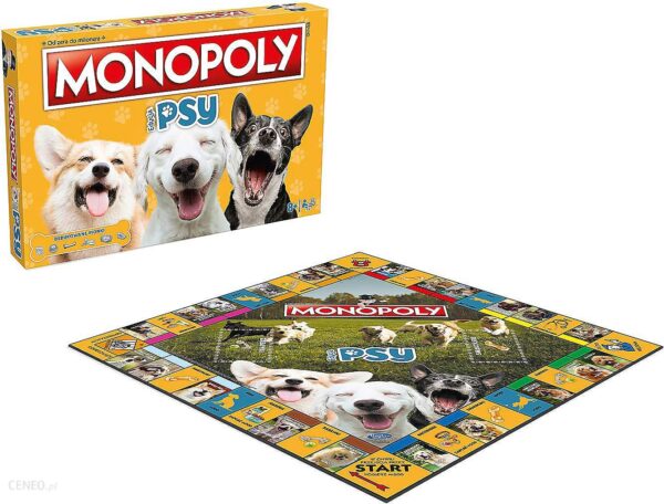 Gra planszowa Winning Moves Monopoly Psy