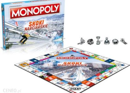 Gra planszowa Winning Moves Monopoly Skoki Narciarskie