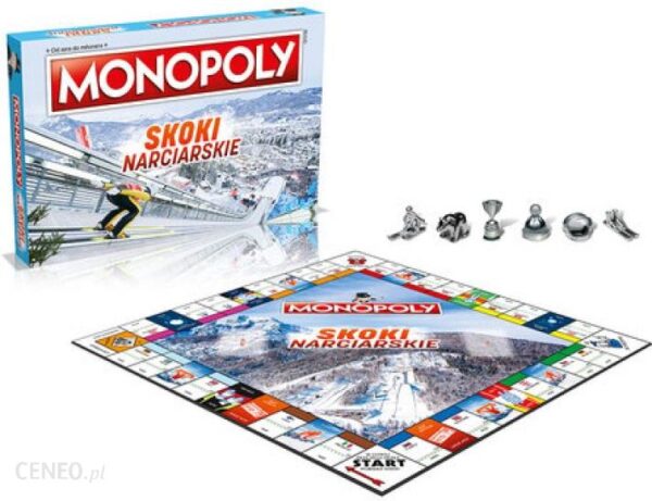 Gra planszowa Winning Moves Monopoly Skoki Narciarskie