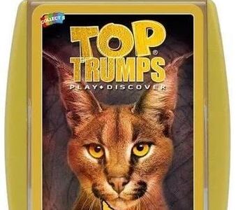 Winning Moves Top Trumps Awesome Animals (wersja angielska)