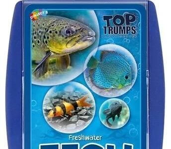 Winning Moves Top Trumps Freshwater Fish (wersja angielska)