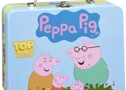 Winning Moves Top Trumps Peppa Pig Activity Tin (wersja angielska)