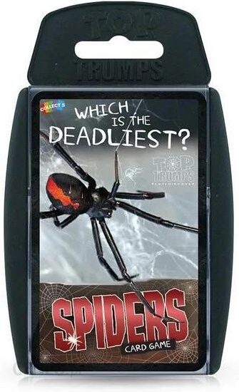 Winning Moves Top Trumps Spiders (wersja angielska)