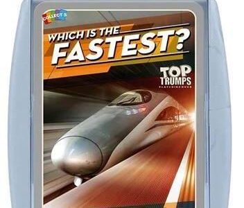 Winning Moves Top Trumps Trains (wersja angielska)