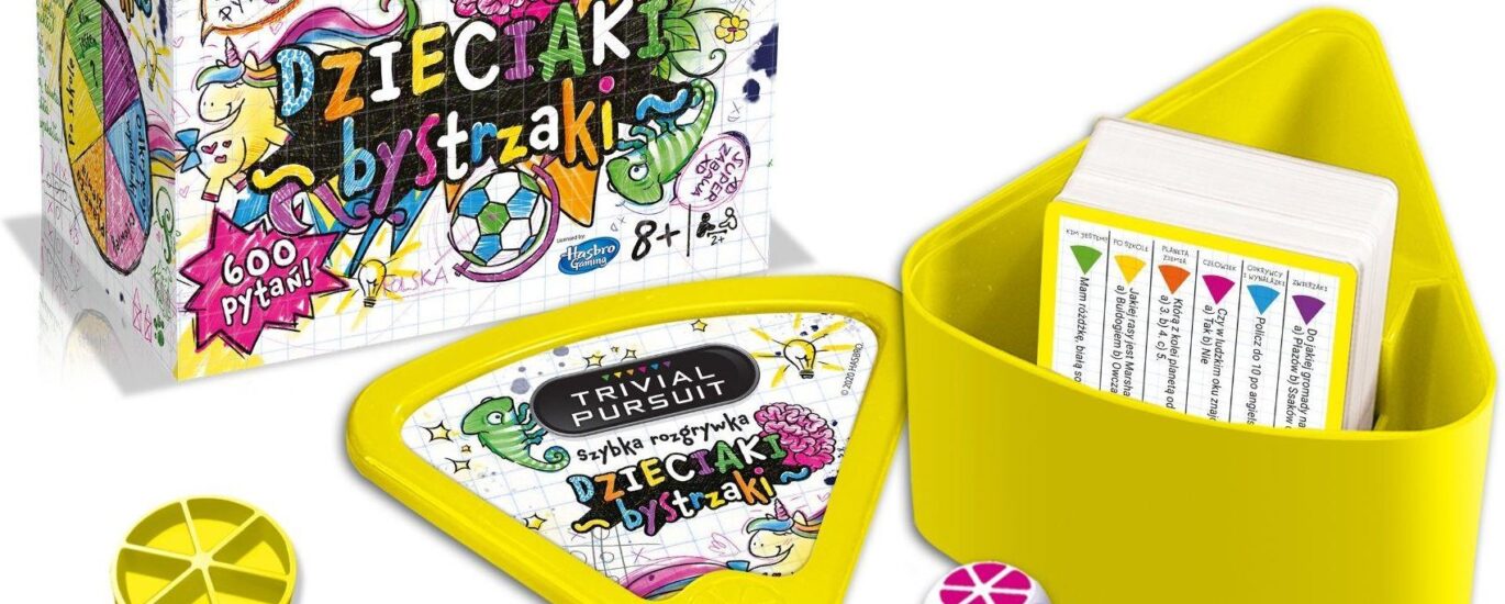 Gra planszowa Winning Moves Trivial Pursuit Dzieciaki Bystrzaki 00140