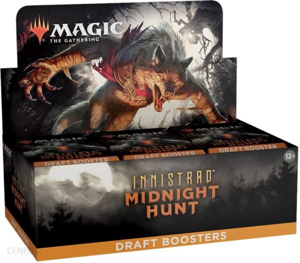 Wizards Of The Coast Magic The Gathering Innistrad Midnight Hunt Draft Booster Box (36)