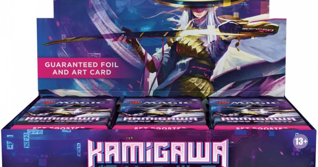 Wizards Of The Coast Magic The Gathering Kamigawa Neon Dynasty Set Booster (Display 30)
