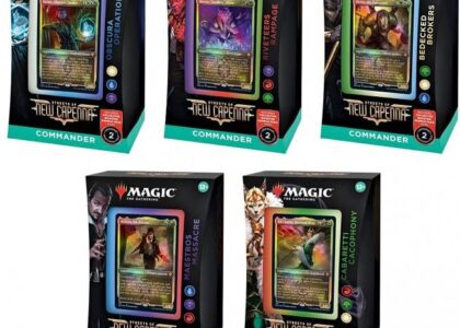 Wizards of the Coast Magic The Gathering Streets of New Capenna Commander Decks Display
