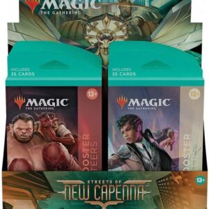 Wizards of the Coast Magic The Gathering Streets of New Capenna Theme Booster Display