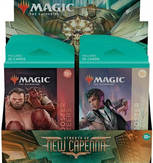 Wizards of the Coast Magic The Gathering Streets of New Capenna Theme Booster Display