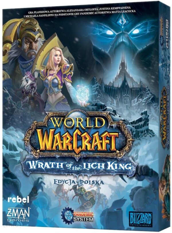 Gra planszowa World Of Warcraft: Wrath The Lich King (Edycja Polska)