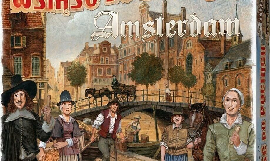 Gra planszowa Wsiąść Do Pociągu: Amsterdam