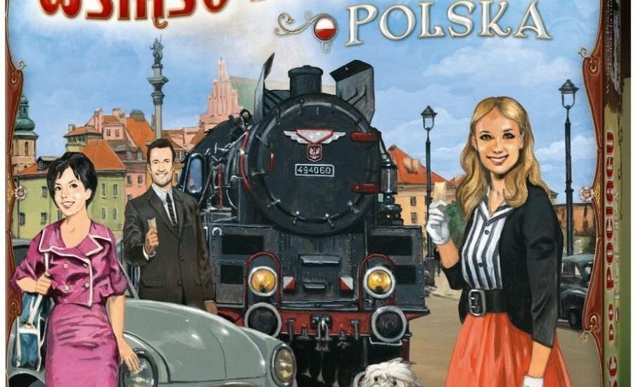 Gra planszowa Wsiąść Do Pociągu: Polska