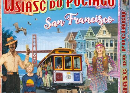 Gra planszowa Wsiąść do Pociągu San Francisco