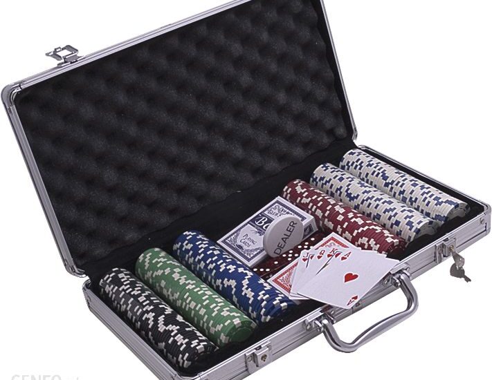 Zestaw do pokera w aluminiowej walizce 300