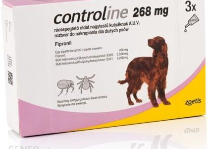 Zoetis Controline 268Mg 20-40Kg 3Szt