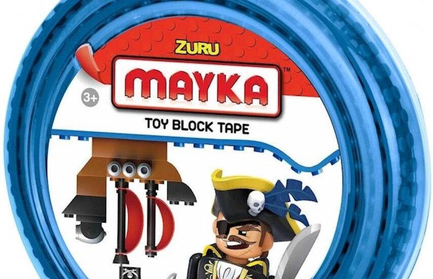 Zuru Mayka Taśma Do Klocków Lego Niebieska Podwójna 2M 23057A